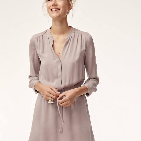 Aritzia Babaton Bennett Silk Dress *NWT* - Picture 2 of 2